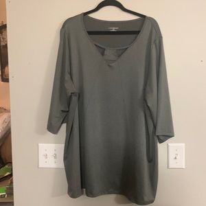 Gray Catherines Blouse